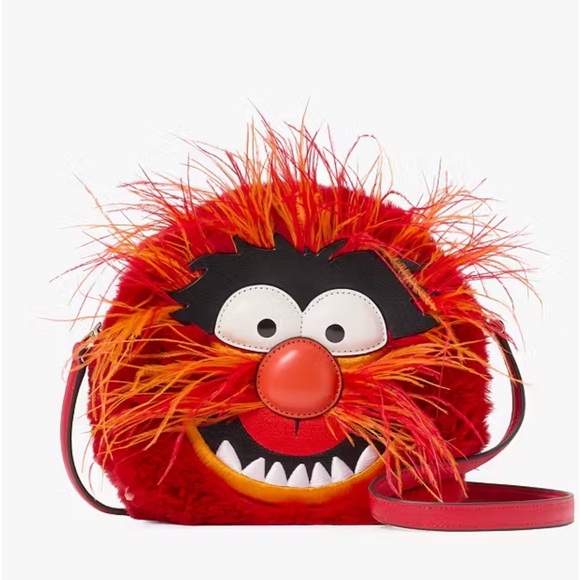 kate spade Handbags - ♠️Kate Spade New York X Disney Muppets Animal Crossbody Bag, Red Multi NWT